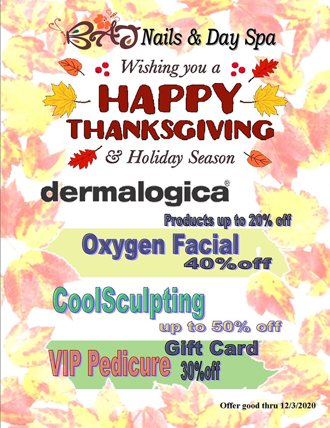 Nail Salon 32003 BAJ Nails & Day Spa of Fleming Island, Florida 32003